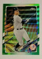 Aaron Judge [Green Wave Refractor] #99 Baseball Cards 2021 Topps Chrome Prices