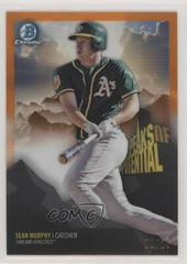 Sean Murphy [Orange Refractor] Baseball Cards 2018 Bowman Chrome Peaks of Potential Prices