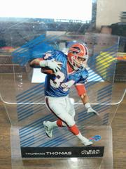 Thurman Thomas [Blue] #7 Football Cards 2015 Panini Clear Vision Prices