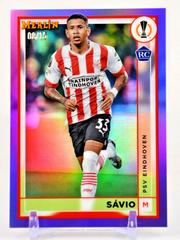 Savio [Purple] #109 Soccer Cards 2022 Topps Merlin Chrome UEFA Club Competitions Prices