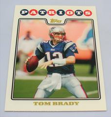 Tom Brady [Gold Foil] Football Cards 2008 Topps Prices
