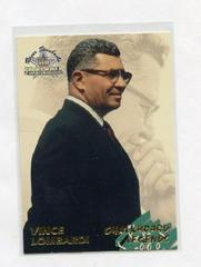 Vince Lombardi Football Cards 1994 Ted Williams Co Prices
