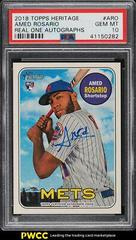 Amed Rosario #ARO Baseball Cards 2018 Topps Heritage Real One Autographs Prices