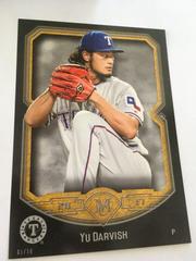 Yu Darvish [5x7 Gold] #27 Baseball Cards 2017 Topps Museum Collection Prices