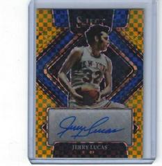 Jerry Lucas [Gold Prizm] Basketball Cards 2021 Panini Select Signatures Prices