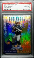 Tom Brady [Gold] #10 Football Cards 2013 Panini Rookies & Stars Crusade Prices