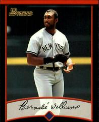 Bernie Williams #6 Baseball Cards 2001 Bowman Prices