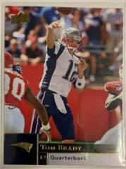 Tom Brady Football Cards 2009 Upper Deck Prices