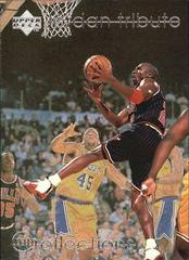 Michael Jordan #MJ74 Basketball Cards 1997 Upper Deck Michael Jordan Tribute Prices