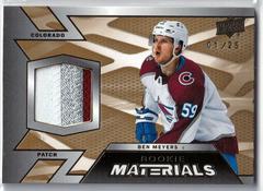 Ben Meyers [Patch] Hockey Cards 2022 Upper Deck Rookie Materials Prices