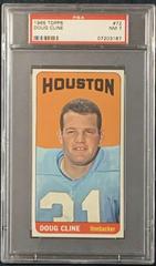 Doug Cline #72 Football Cards 1965 Topps Prices