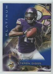 Stefon Diggs [Sapphire Refractor] #141 Football Cards 2015 Topps Platinum Prices