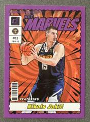 Nikola Jokic [Purple] #1 Basketball Cards 2023 Panini Donruss Net Marvels Prices