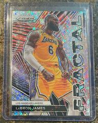 LeBron James [Fast Break] #6 Basketball Cards 2023 Panini Prizm Fractal Prices