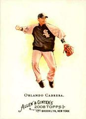Orlando Cabrera Baseball Cards 2008 Topps Allen & Ginter Prices