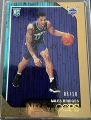 Miles Bridges [Gold] #272 Basketball Cards 2018 Panini Hoops Prices