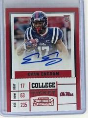 Evan Engram #128 Football Cards 2017 Panini Contenders Draft Picks Prices