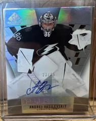 Andrei Vasilevskiy [Autograph] #P-17 Hockey Cards 2021 SP Game Used Purity Prices