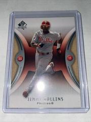 Jimmy Rollins #35 Baseball Cards 2007 SP Authentic Prices