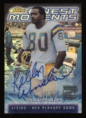 Kellen Winslow [Refractor Autograph] Football Cards 2000 Topps Finest Moments Prices