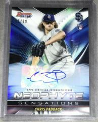 Chris Paddack [Autograph] #NS-7 Baseball Cards 2019 Bowman's Best Neophyte Sensations Prices