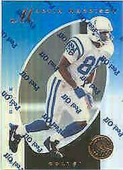 Marvin Harrison [Mirror Blue] #109 Football Cards 1997 Pinnacle Certified Prices