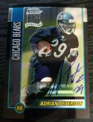 Adrian Peterson [Autograph] #228 Football Cards 2002 Bowman Chrome Prices
