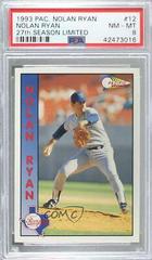 Nolan Ryan #12 Baseball Cards 1993 Pacific Nolan Ryan 27th Season Limited Prices
