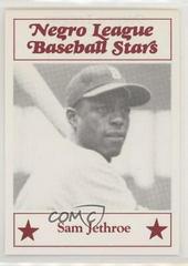 Sam Jethroe Baseball Cards 1986 Fritsch Negro League Baseball Stars Prices