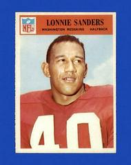 Lonnie Sanders #192 Football Cards 1966 Philadelphia Prices