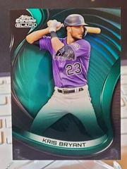 Kris Bryant [Green] #11 Baseball Cards 2022 Topps Chrome Black Prices