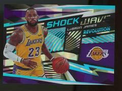 LeBron James [Cubic] Basketball Cards 2019 Panini Revolution Shock Wave Prices