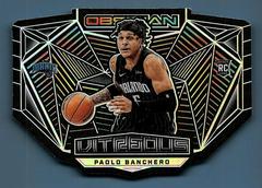 Paolo Banchero #9 Basketball Cards 2022 Panini Obsidian Vitreous Prices