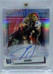 Asuka Wrestling Cards 2021 Topps Chrome WWE Autographs Prices
