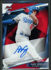 Alex Verdugo [Red Refractor] Baseball Cards 2018 Topps Finest Autographs Prices