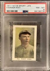 Farmer Ray Baseball Cards 1911 M116 Sporting Life Prices
