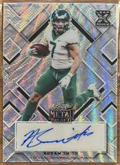 Abram Smith [Silver Wave] #BA-AS1 Football Cards 2022 Leaf Metal Draft Autographs Prices