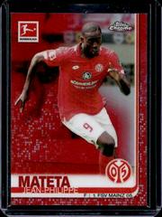 Jean Philippe Mateta [Red Refractor] Soccer Cards 2019 Topps Chrome Bundesliga Prices