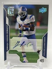 Dominique Rodgers Cromartie [Autograph] Football Cards 2008 Upper Deck Draft Edition Prices