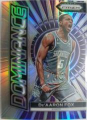 De’Aaron Fox [Silver Prizm] #17 Basketball Cards 2023 Panini Prizm Dominance Prices