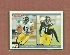 Troy Polamalu, Mike Logan #244 Football Cards 2004 Topps Total Prices