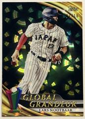 Lars Nootbaar [Black Difractor] Baseball Cards 2023 Topps World Classic Global Grandeur Prices