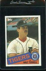 Walt Terrell Baseball Cards 1985 Topps Traded Tiffany Prices