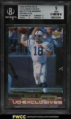 Peyton Manning [Exclusives Silver] #88 Football Cards 1999 Upper Deck Prices