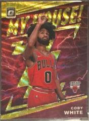 Coby White [Gold Wave] Basketball Cards 2019 Panini Donruss Optic My House Prices