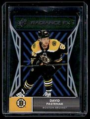 David Pastrnak Hockey Cards 2021 SPx Radiance FX Prices