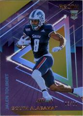 Jalen Tolbert [Gold] Football Cards 2022 Panini Chronicles Draft Picks Recon Prices