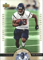 Jerome Mathis Football Cards 2005 Upper Deck Legends Prices