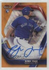 Rowdy Tellez [Orange Wave Refractor] Baseball Cards 2019 Topps Finest Firsts Autographs Prices