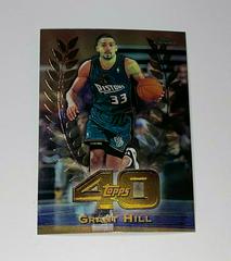 Grant Hill Basketball Cards 1997 Topps Chrome Topps 40 Prices